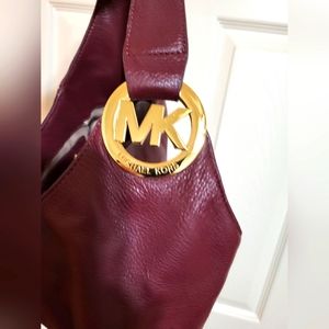 Michael Kors Burgundy Purse